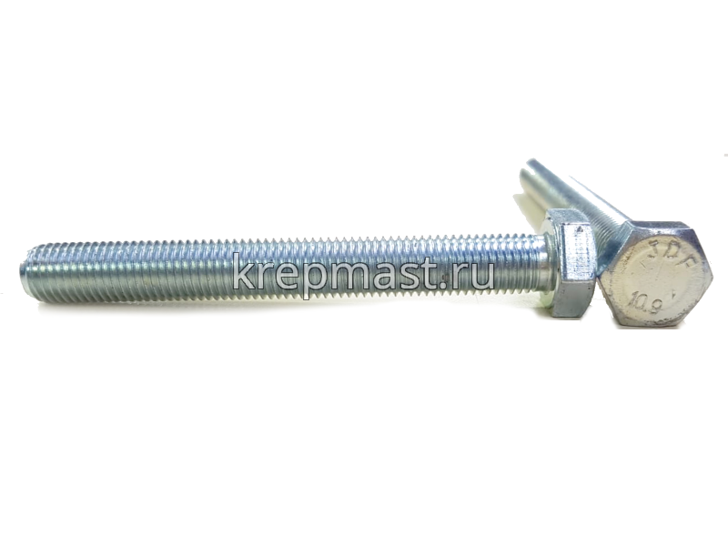 Болт DIN 961 12х100х1,5 кл.пр.10,9 ОЦИНК. п/р с мелкой резьбой