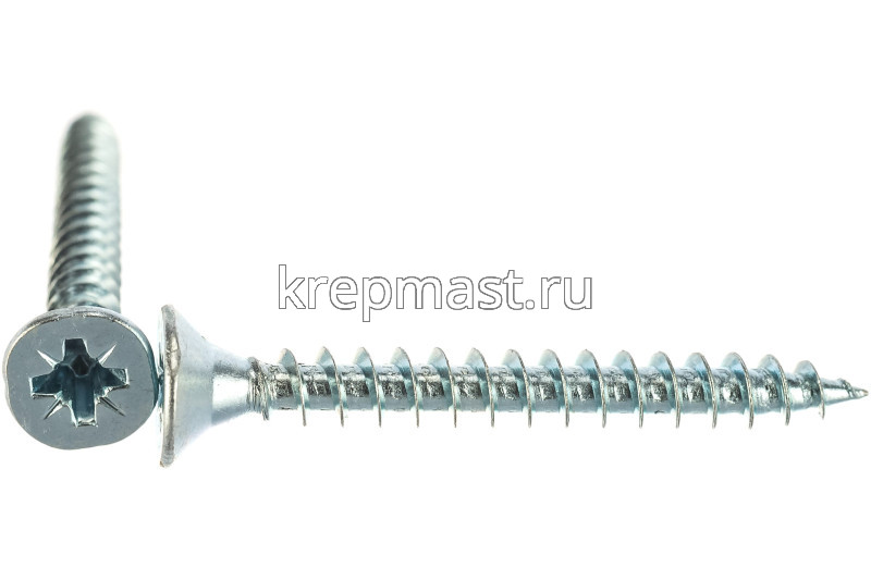 Шуруп универс. белый цинк 4,5х40