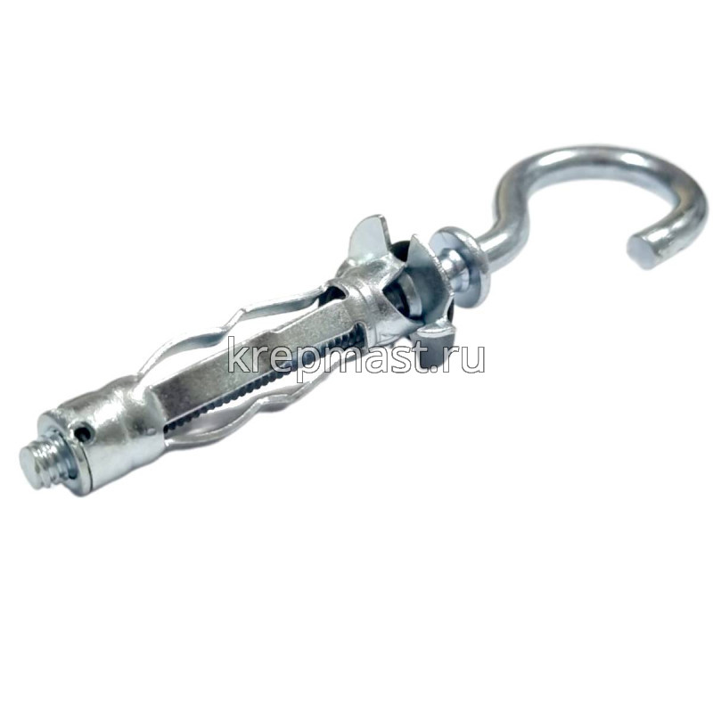 Дюбель мет.д/пустотелых констр.крюк М 4х32