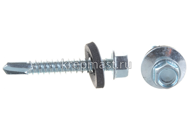 Саморез д/кровли 5,5х 38 оцинк