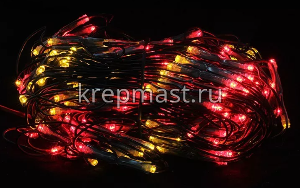 Гирлянда LED-TW-120-6м-240V-R/Y
