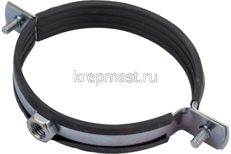 Хомут с гайкой (108-115мм)(110-116мм)