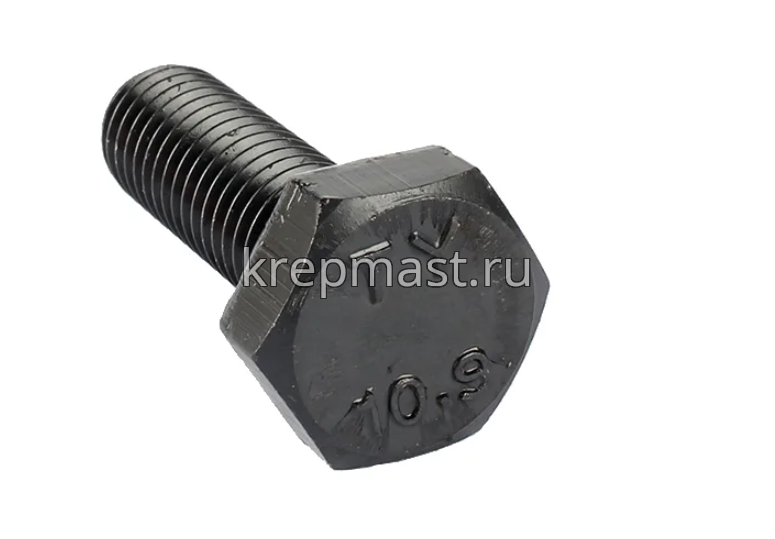 Болт 22х 70 кл.пр. 10,9 черный п/р DIN 933