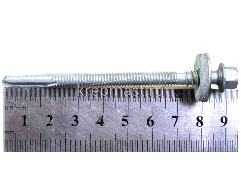 Саморез для сэндвич-панелей 6,3/5.5х 85 HARPOON оц.