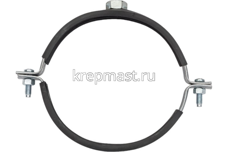 Хомут с гайкой (123-126мм)(120-129мм)