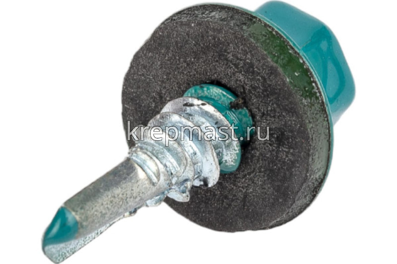 Саморез д/кровли краш. 5,5х19 RAL 5021