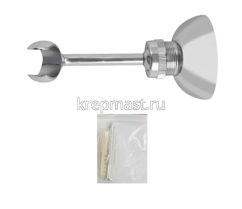 Кронштейн для душа (держатель лейки)металл.удлин. (020) САНАКС