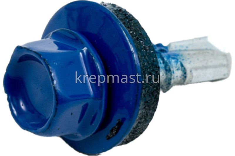 Саморез д/кровли краш. 5,5х19 RAL 5005