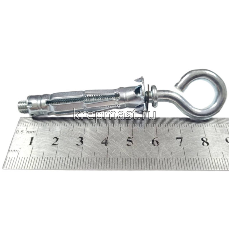 Дюбель мет.д/пустотелых констр.кольцо М 6х52