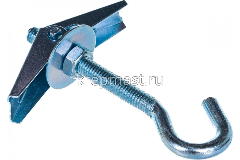 Дюбель складной пруж. с крюком М 8