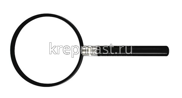 Лупа КУРС 75мм - 3Х в пластиковый корпус