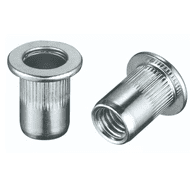 Гайка-заклепка HARPOON М12 х 25,2мм CN1-CB-S цилиндрический борт, первая длина