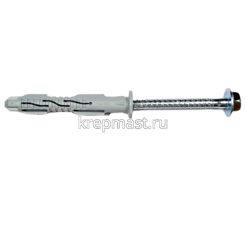 Дюбель фасадный 10х 80 6-гр. под ключ