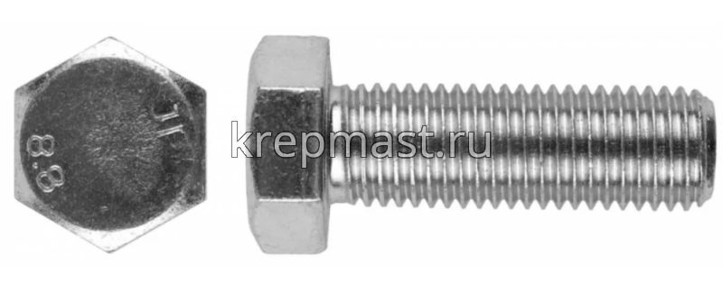 Болт 24х140 кл.пр. 8,8 оц. п/р DIN 933