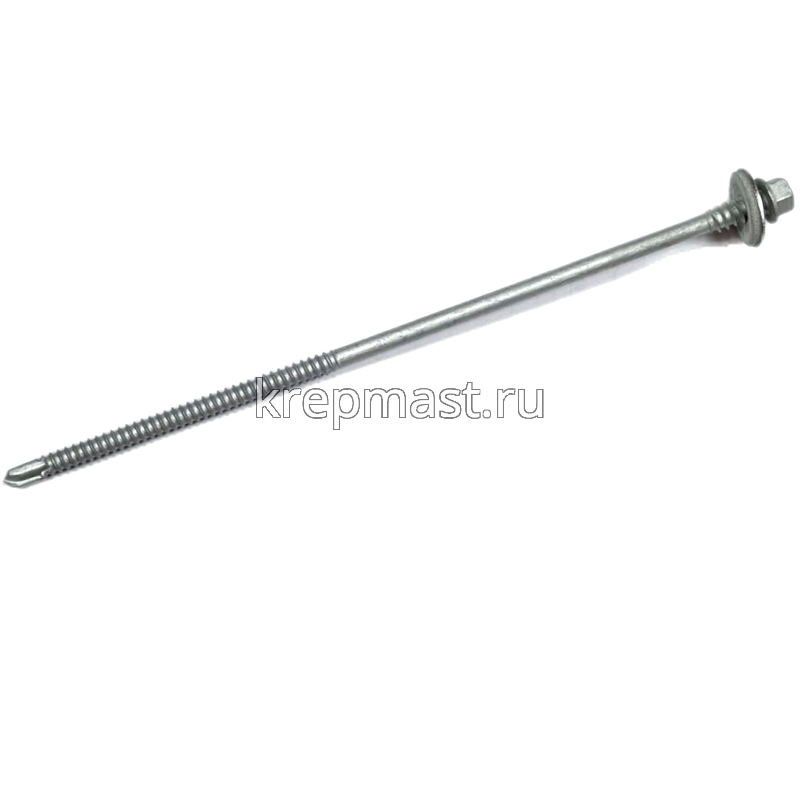 Саморез для сэндвич-панелей 6,3/5.5х185 HARPOON оц (до 5мм)