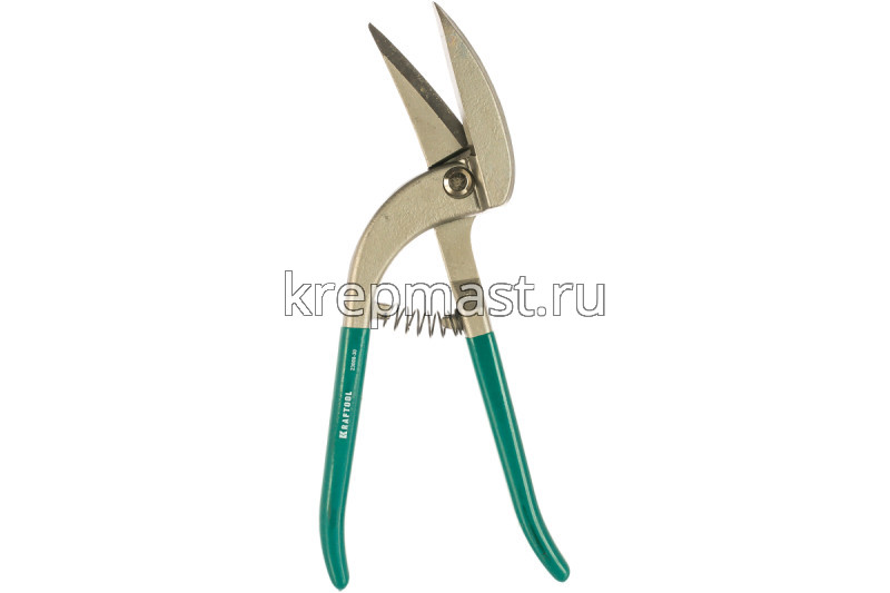 Ножницы KRAFTOOL по металлу PELIKAN длин.прямой сквоз.рез 300мм