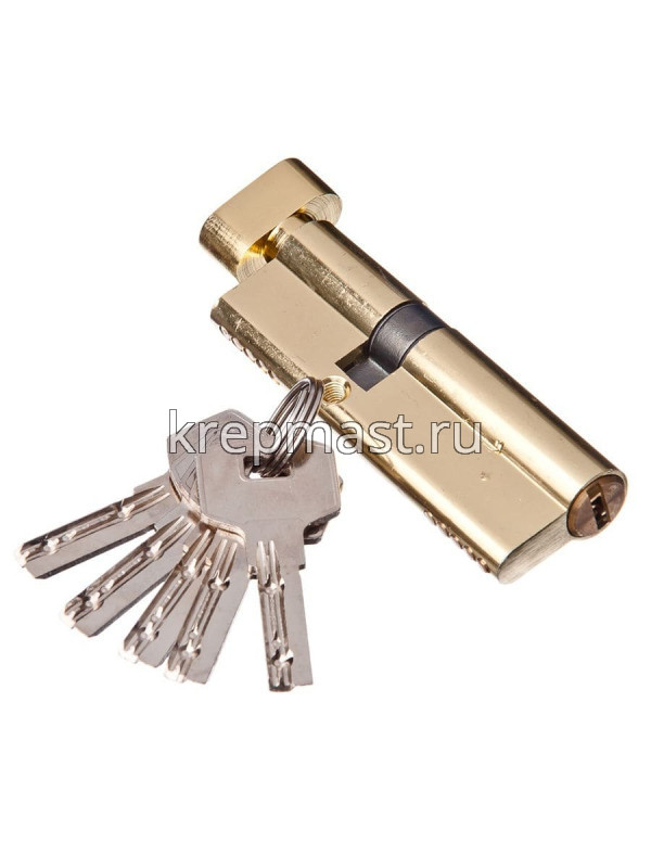 Механизм цилиндровый 90Z PB кл./верт. золото