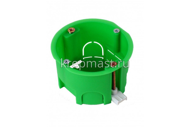 Коробка монтаж.д/полых стен установ-ая ГКЛ КУ1201 (зеленая)