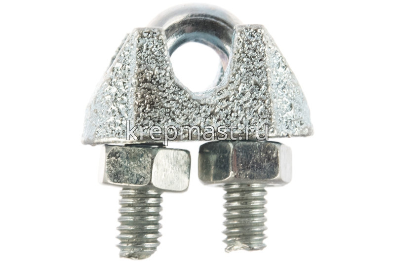 Зажим д/троса М 3 с гайками