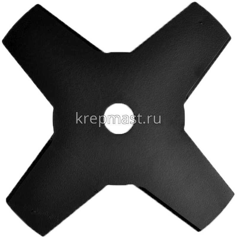 Нож для триммера USPEX / FIT 4хсегмент. 255х25,4мм двусторонний