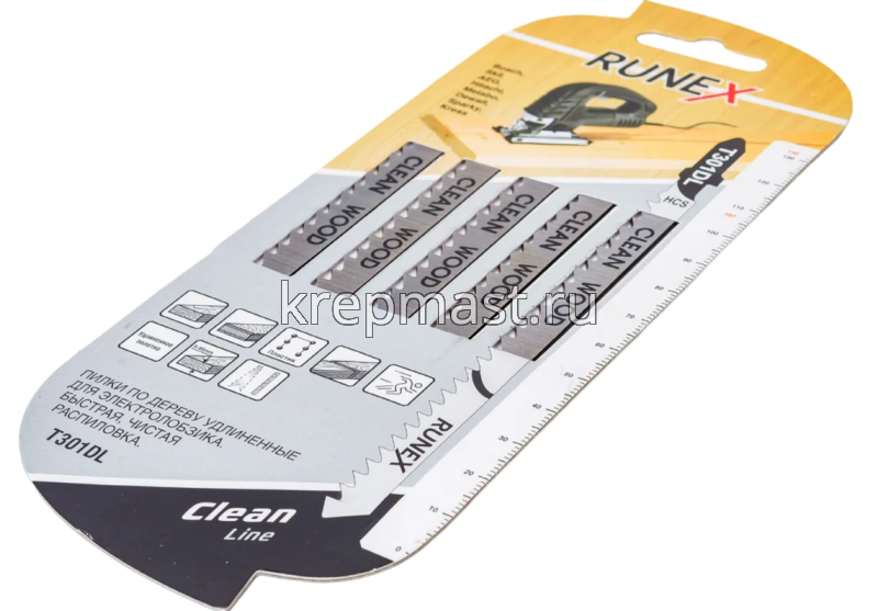 Т 301 DL пилки 132мм (ДСП, дерево, чист., быстро)