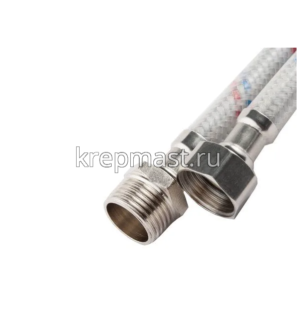 Подводка гибкая для воды 1/2 0,4м г/ш в ПВХ