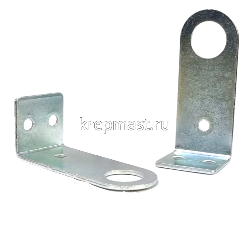 Проушина угловая 30х100мм(30х70мм) цинк