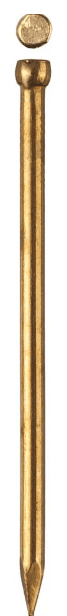 Гвоздь латунированный 1,2х35