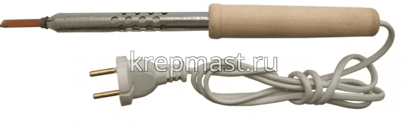 Паяльник 25 Вт деревянная рукоятка