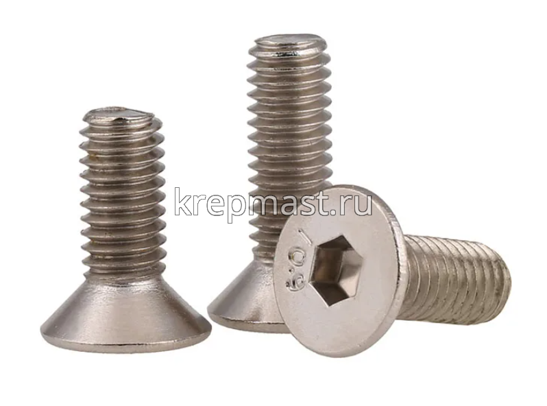Винт с внут. шестиг. потай голов. 12х 35 кл.пр.10,9 DIN 7991