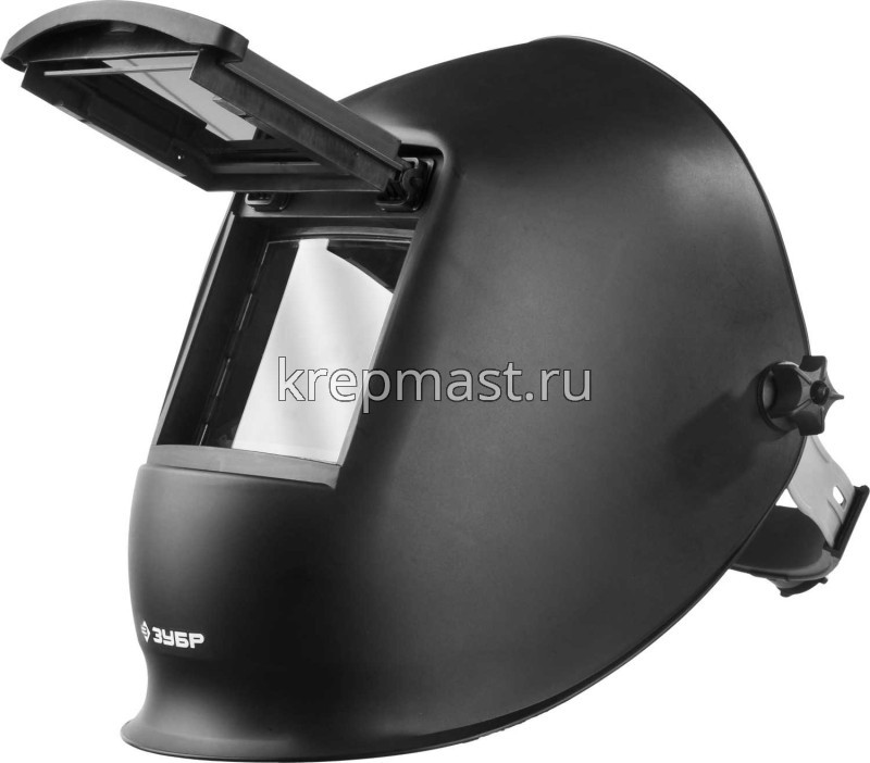 Маска сварщика 110х90мм ЗУБР откидное стекло