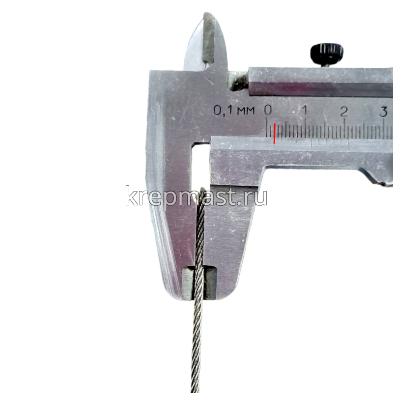 Трос нерж. А2 2 мм (по 200м) DIN 3055 6х7