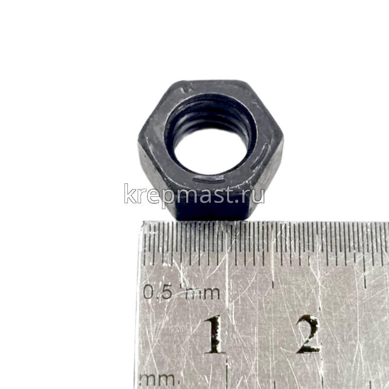 Гайка дюймовая DIN 934 UNC 3/8 кл.пр. 10