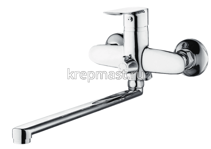 Смеситель д/ванны SL 128-006E с длинным изливом