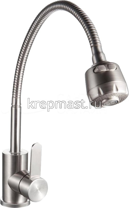 Смеситель д/кухни SUS124-016F НЕРЖАВЕЮЩИЙ