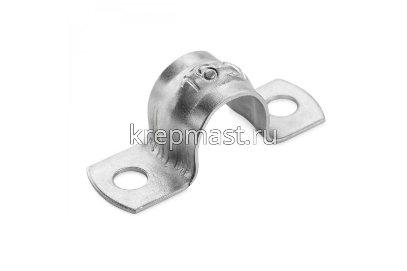 Скоба металлическая ДВУХЛАПКОВАЯ 16-17мм