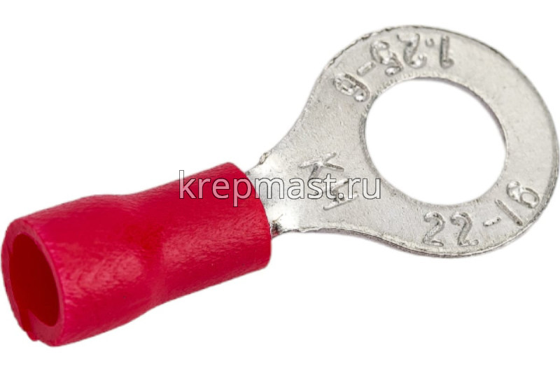 Наконечник кольцо 1,25-6 0,5-1,5мм2 изолированный