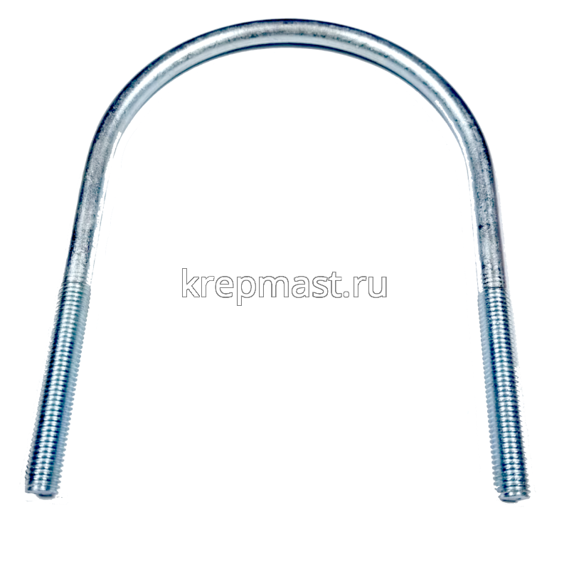 Болт оцинков.U-образный UBZ d=142мм М12 без гайки