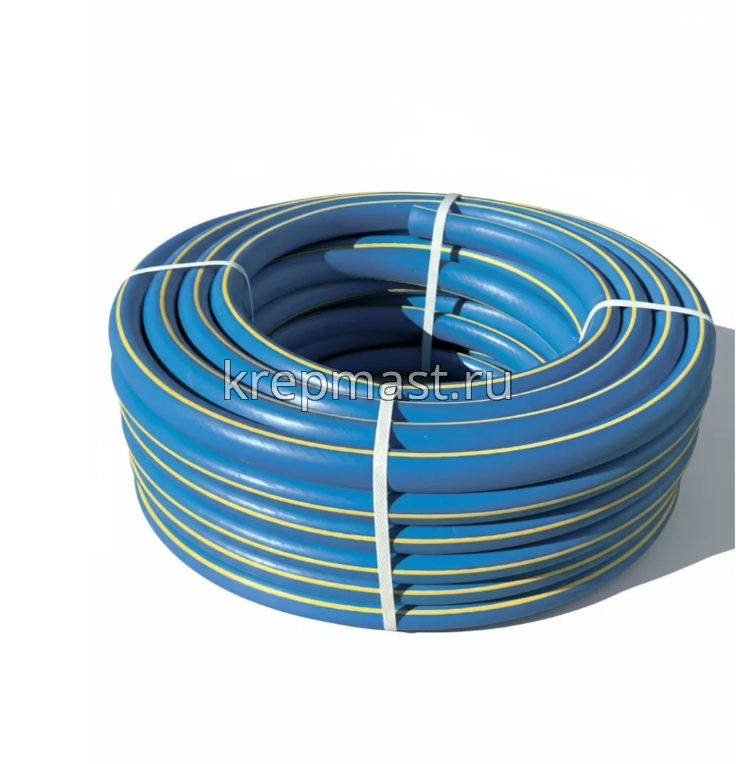 Шланг 1/2 х 25м TPE поливочный армированный (синий с желтой полоской)
