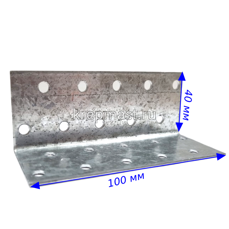 KM14 40х40х100х2мм монтажный уголок