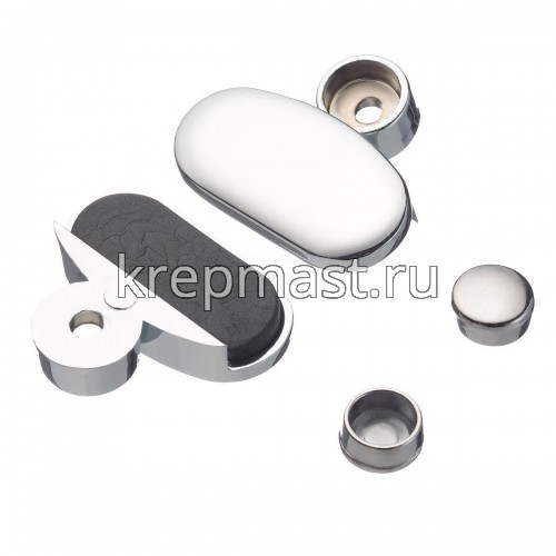 Зеркалодержатель 159 (хром) Soller (комплект 4шт)