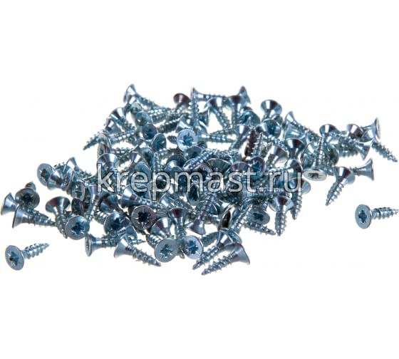 Шуруп универс. белый цинк 2,5х10