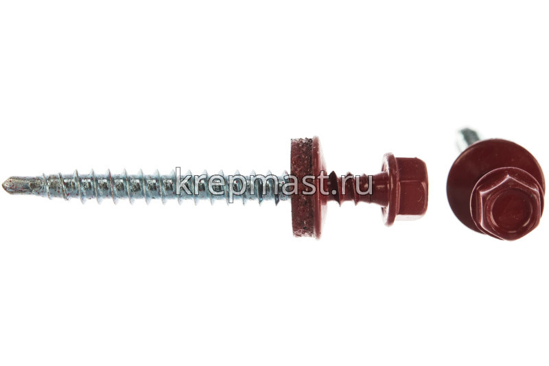 Саморез д/кровли крашенный 4,8х51 (п/дер) 