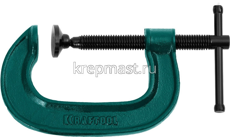 Струбцина тип G KRAFTOOL 6"/150мм чугун