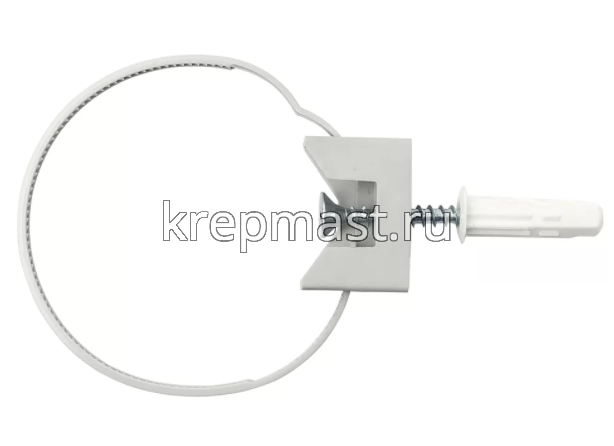 Хомут PRNT 32-63 (белый) для труб и кабеля