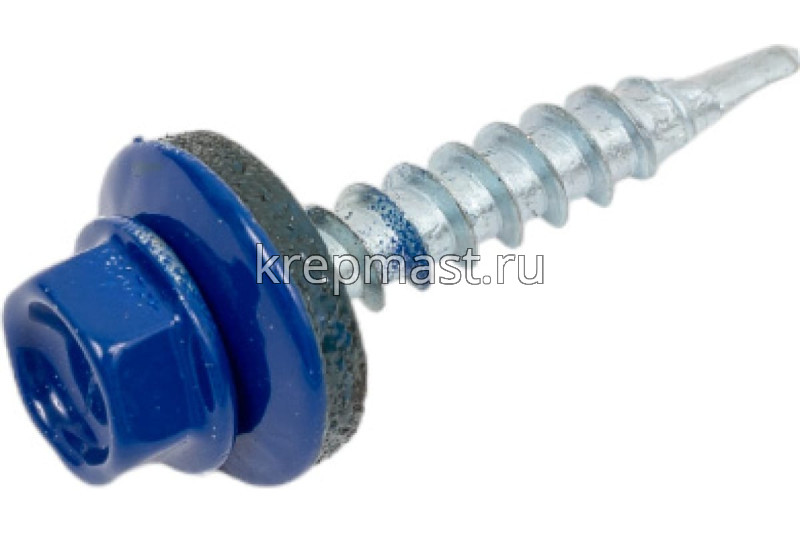 Саморез д/кровли краш. 4,8х29 RAL 5002