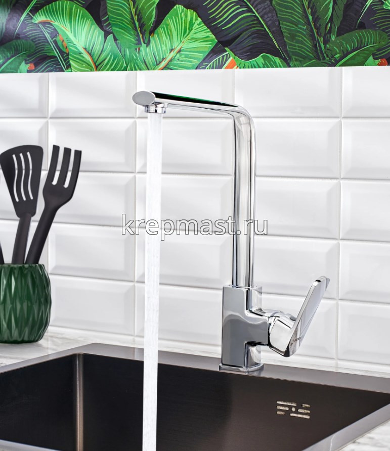 Смеситель д/кухни B8215-23J латунь