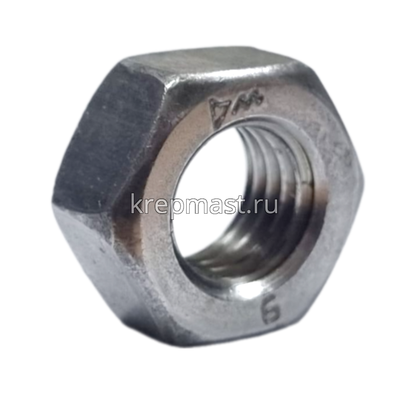 Гайка 6-гр. М 12 (1,75) черная