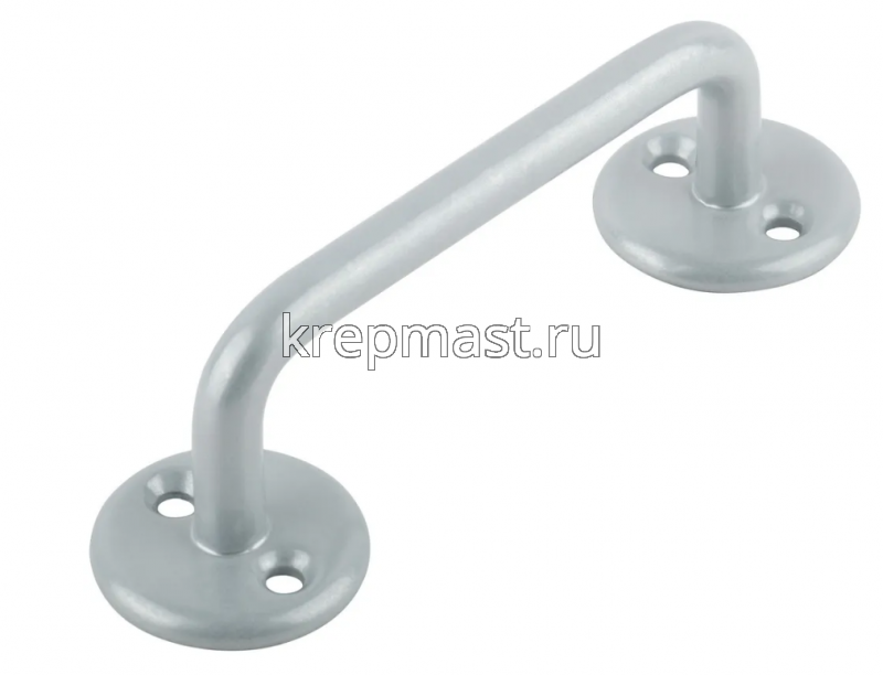 Ручка скоба круглая РС-100 Киров (серый металик)