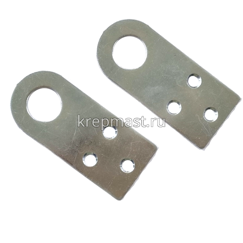 Проушина прямая 40х 90мм цинк